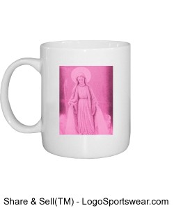 Mother Mary Pink Design Zoom